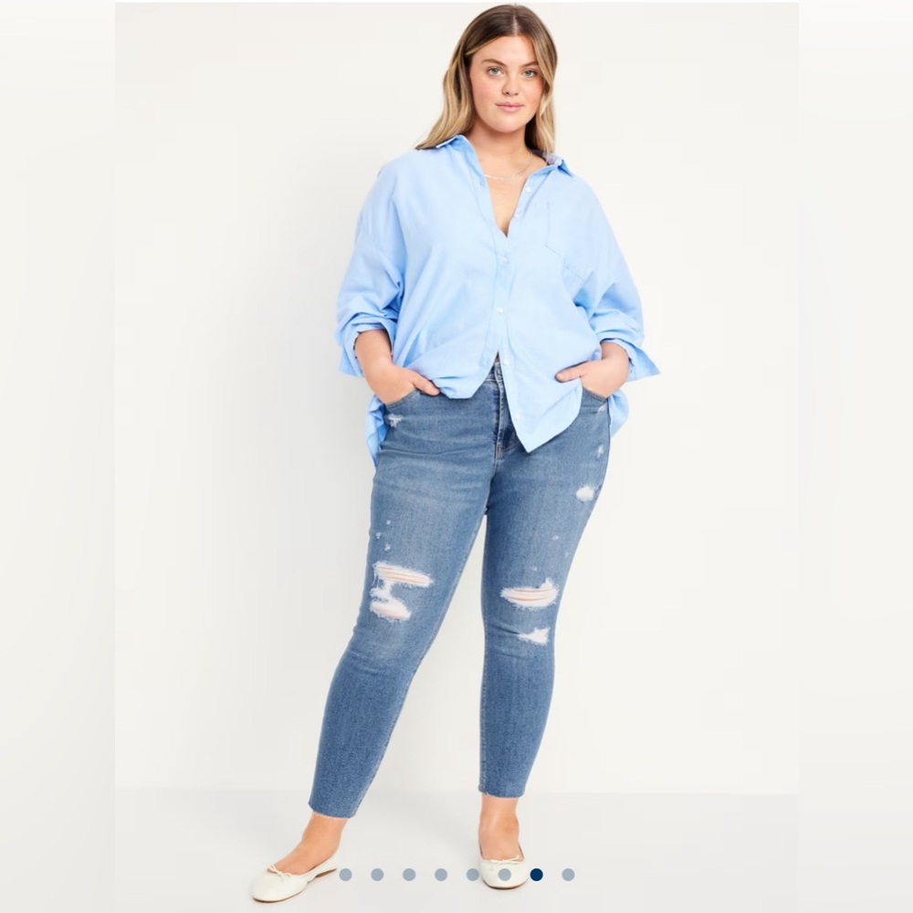 NWT Old Navy Super Skinny Mid-rise Ankle Jeans